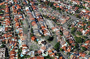 Aerial view of residential area in the neighborhood of Freguesia photo