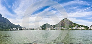 Rio de Janeiro Brazil Scenic Panorama at Lagoa photo