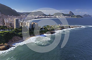 Rio De Janeiro - Copacabana Beach - Brazil