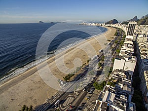 Rio de Janeiro, Copacabana beach, Brazil.