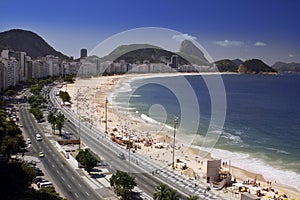 Rio de Janeiro - Copacabana Beach - Brazil photo