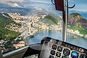 Rio de Janeiro helikopter flight photo