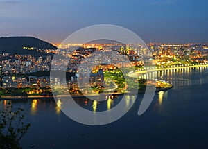 Rio de Janeiro at Night