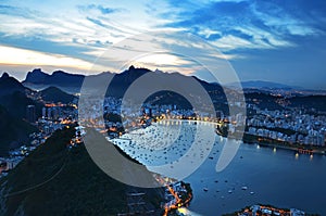 Rio de Janeiro skyline