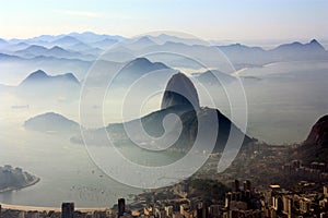 Rio De Janeiro With Sugar Loaf Mountain