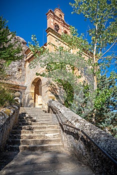 Rio Duero and Hermitage of San Saturio