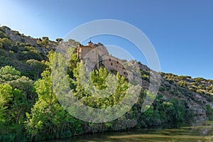 Rio Duero and Hermitage of San Saturio