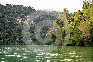 Rio Dulce landscapes near Livingston, Guatemala