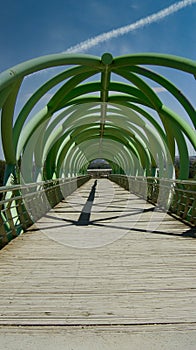 Rio Ebro Zaragoza Bicentennial Footbridge