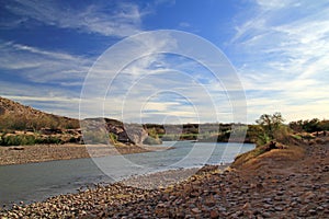 Rio Grande Near Boquillas Canyon Entrance