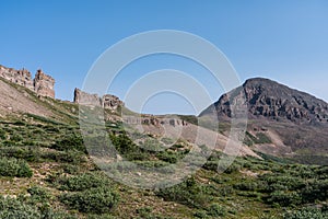 Rio Grande Pyramid. A mountain in the San Juan Range of the Colorado Rocky Mountains photo