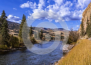 Rio Grande River Near Creede Colorado