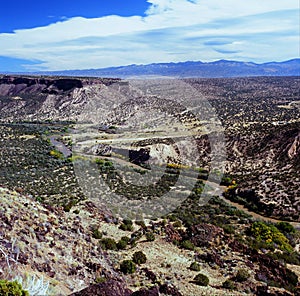 Rio Grande Valley and Sangre de Cristos Range - NM photo