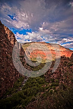 Rio Guadalupe near the Gilman Tunnels in New Mexico