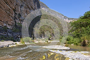 Rio la Venta Canyon, Chiapas, Mexico photo