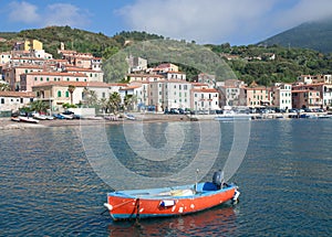 Rio Marina on Elba Island, Italy