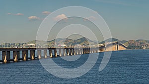 Rio - Niteroi Bridge Crossing the Guanabara Bay