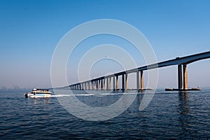 Rio - Niteroi Bridge Over Guanabara Bay