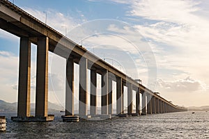 Rio - Niteroi Bridge Over Guanabara Bay