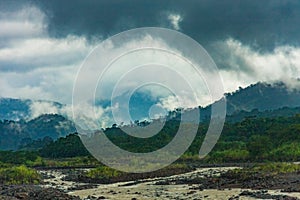Rio Sucio . Braulio Carrillio National Park, Costa Rica,