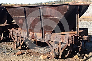 Rio Tinto, Andalusia, Spain, mining, minerals, red river