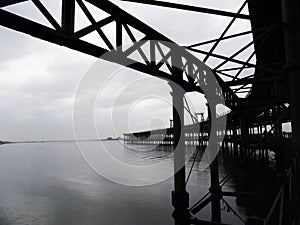 The Rio Tinto Iron Bridge in Huelva photo