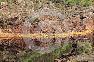 Rio Tinto river, Huelva, Andalusia, Spain