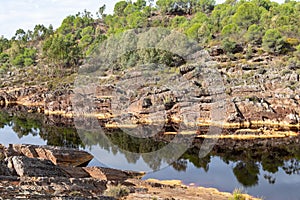 Rio Tinto river, Huelva, Andalusia, Spain