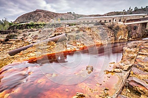 Rio Tinto river, Huelva, Spain