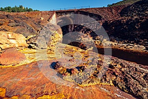 Rio Tinto river in Spain.