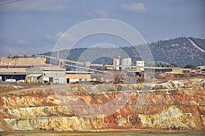 Rio Tinto Spanish copper mine photo