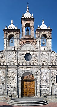 Riobamba Cathedral in Ecuador photo