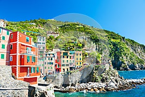 Riomaggiore, Cinque Terre national park, Italy