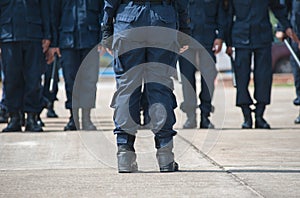 Riot police