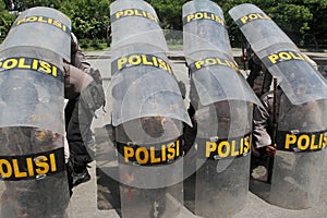 Riot police