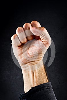 Riot protest fist