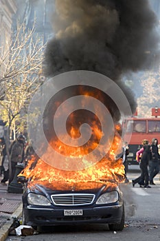 Riots in athens 18_12_08