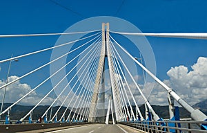 Rioâ€“Antirrio Bridge, Greece.