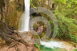 Ripaljka waterfall near Soko Banja photo