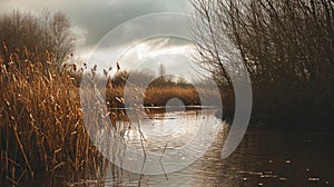 Riparian Rhapsody: Serenity Along the Marshland River