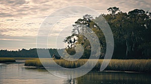 Riparian Rhapsody: Serenity Along the Marshland River