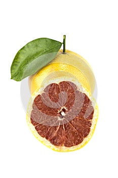Ripe appetizing grapefruit