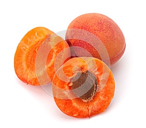 Ripe apricot fruit