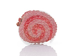 Ripe asian lychee fruit