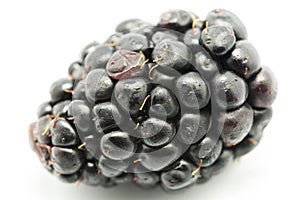 Ripe blackberries