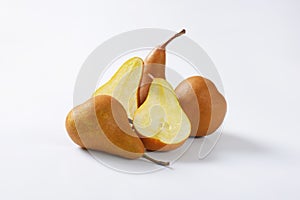 Ripe Bosc pears