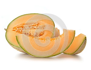 Ripe cantaloupe melon