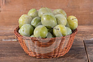 Ripe greengage