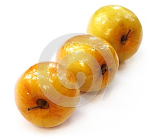 Ripe juicy jujube fruits