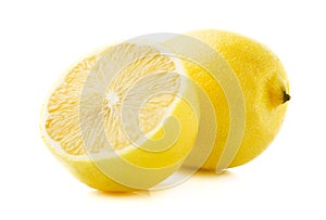 Ripe juicy lemon.